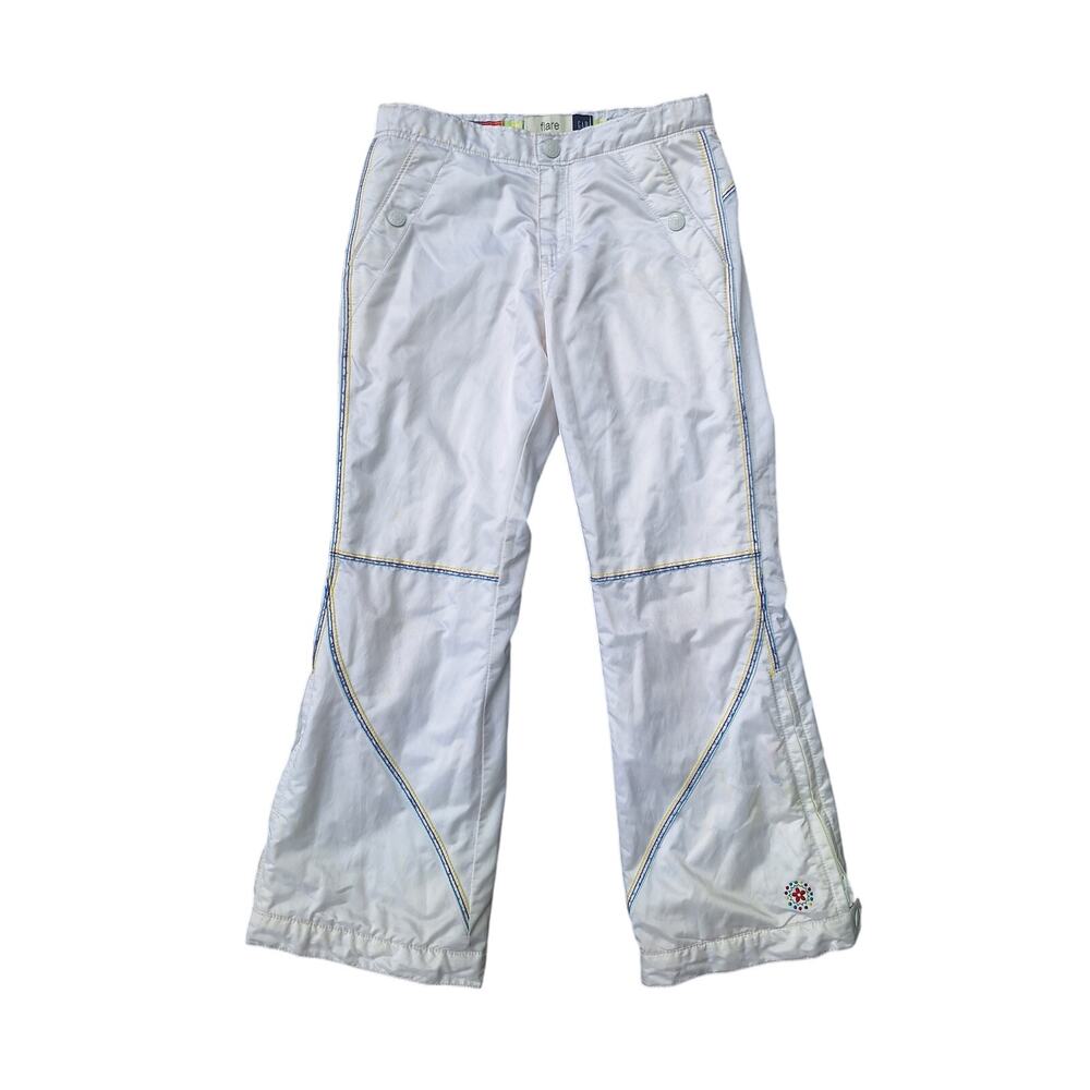 Vintage GAP Kids (2004) white fleece-lined snow pants